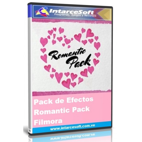 Pack de Efectos Romantic Pack Filmora