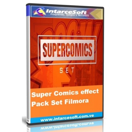 Super Comics effect Pack Set Filmora