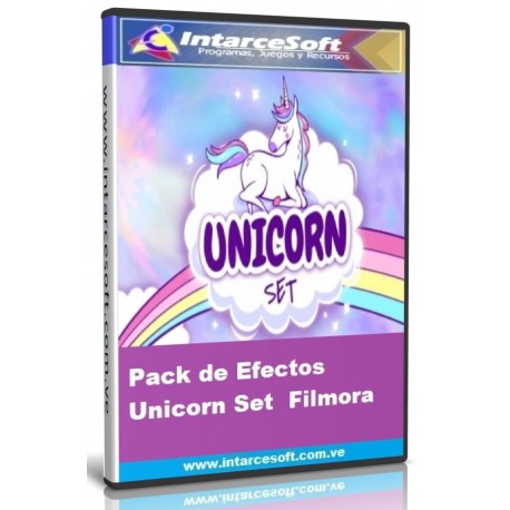 Pack de Efectos Unicorn Set Filmora