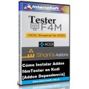 How to install addon F4mTester in Kodi 17.6 [addon dependency]