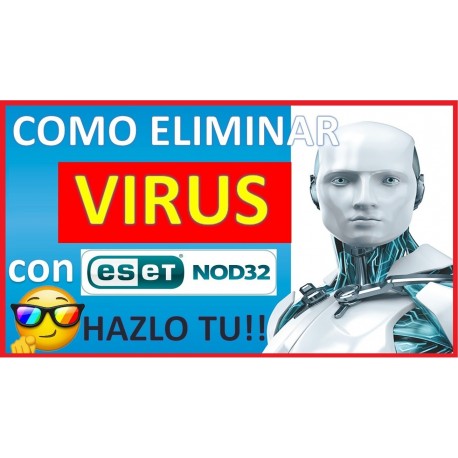 How to remove a virus with the antivirus eset nod32