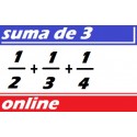 Suma de fracciones de 3