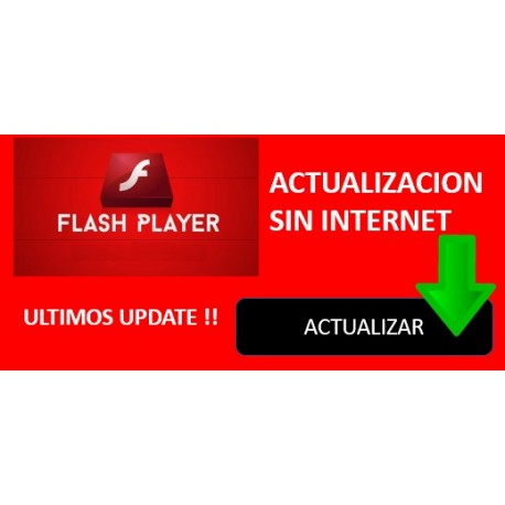Como Actualizar Adobe Flash Player sin Internet