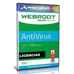 Licencias SecureAnywhere AntiVirus [ENERO 2022]