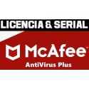 McAfee AntiVirus Plus Licencia [AGOSTO 2022]
