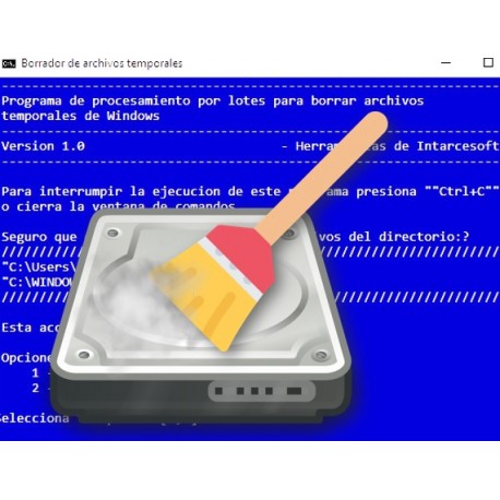 Borrador de archivos temporales del sistema