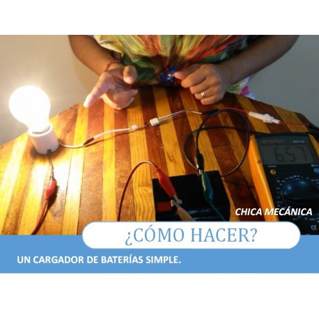 Como hacer un cargador de baterias