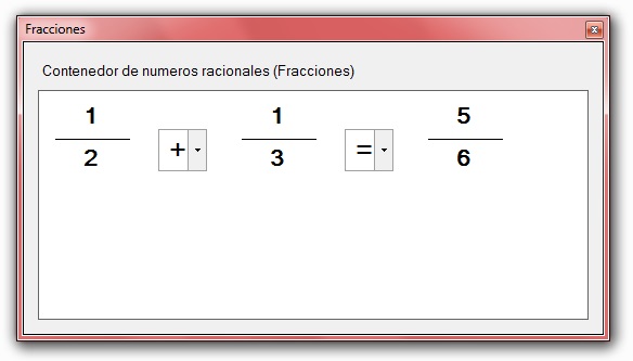 programa para calcular fracciones en visual basic