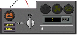 panel de control de alternasim